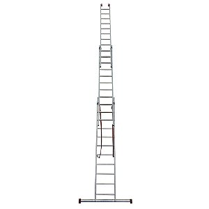 Escada BTF Extensiva Tripla 11x3 Degraus de Alumínio